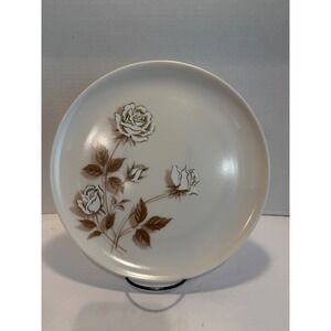 Vintage Lenox Ware Melamine Floral 9.5 Dinner Plates set of two